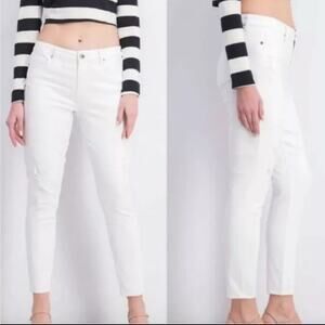 NEW Pistola Jennifer Oslo White High Waist Skinny Jeans Womens 30 P6822FTN-SLO
